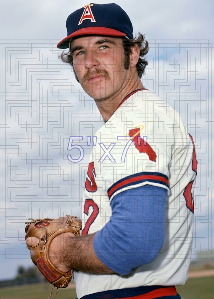 Gary Wheelock - 1976 California Angels - choose a size & style