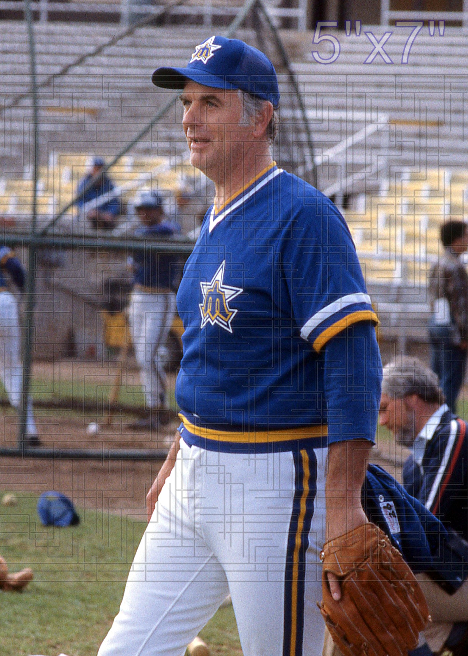 Gaylord Perry - 1982 Seattle Mariners - choose a size & style