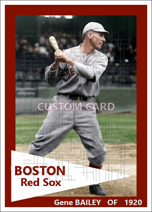 Gene Bailey - 1920 Boston Red Sox - choose a size & style