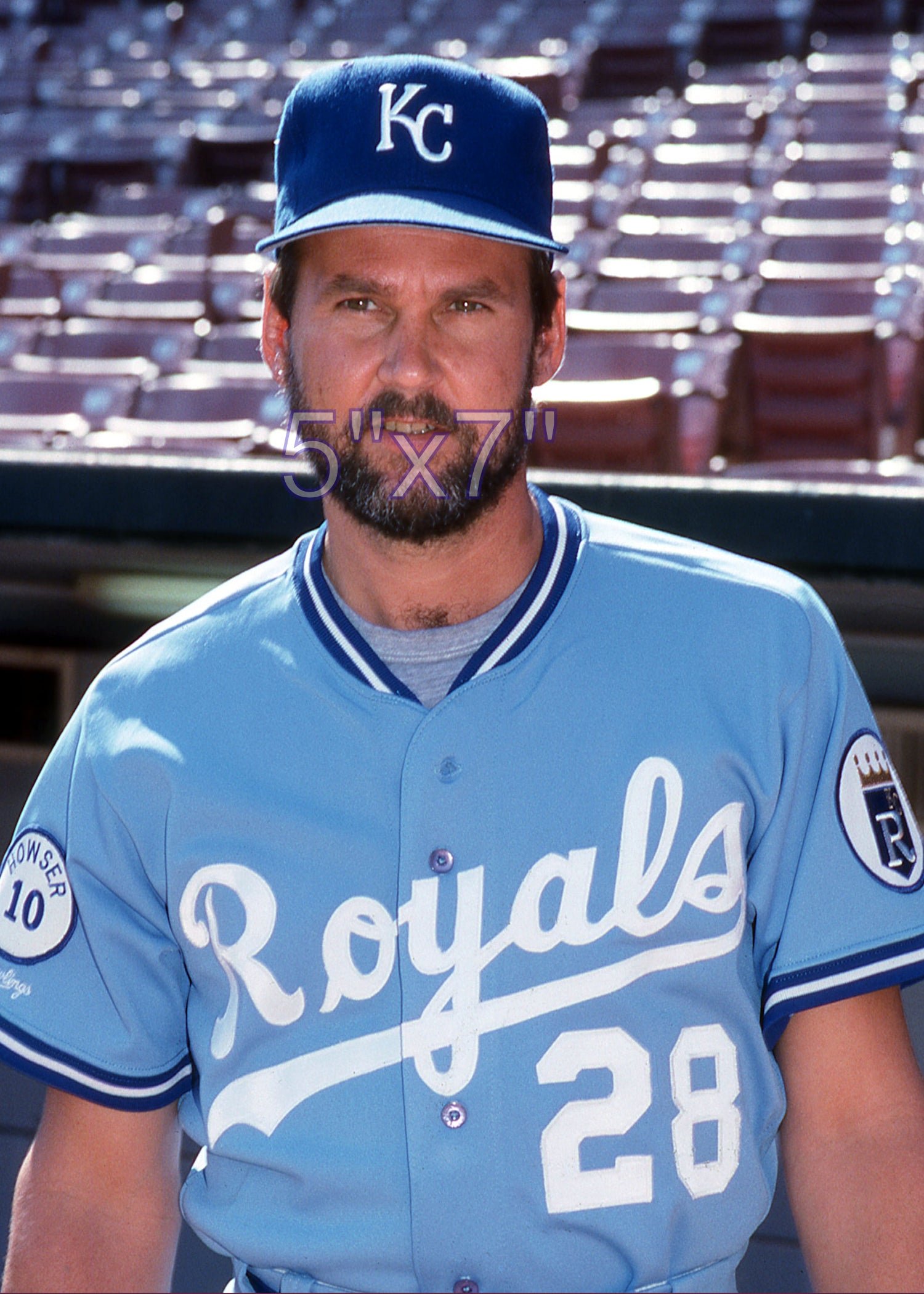 Gene Garber - 1987 Kansas City Royals - choose a size & style