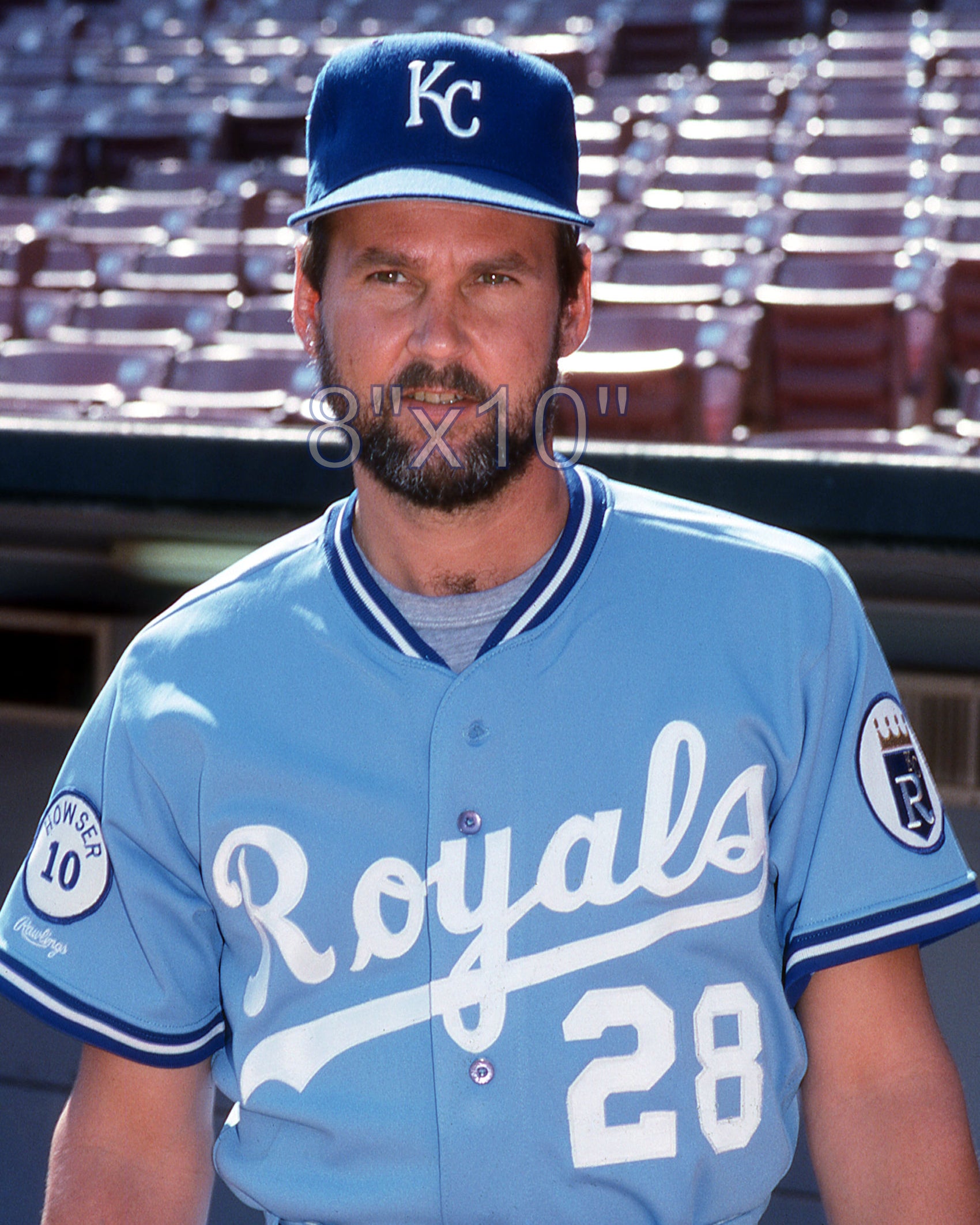 Gene Garber - 1987 Kansas City Royals - choose a size & style