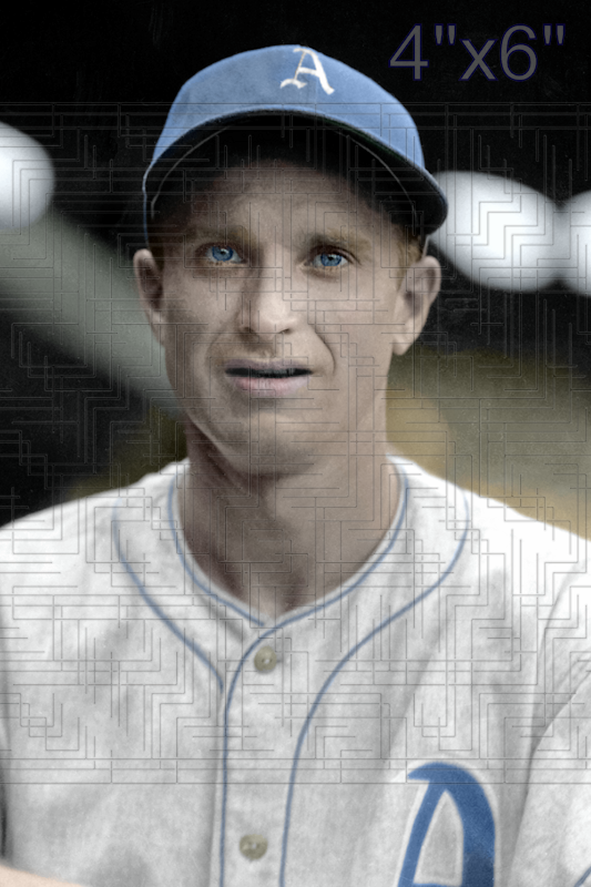 Gene Handley - 1946 Philadelphia Athletics - choose a size & style