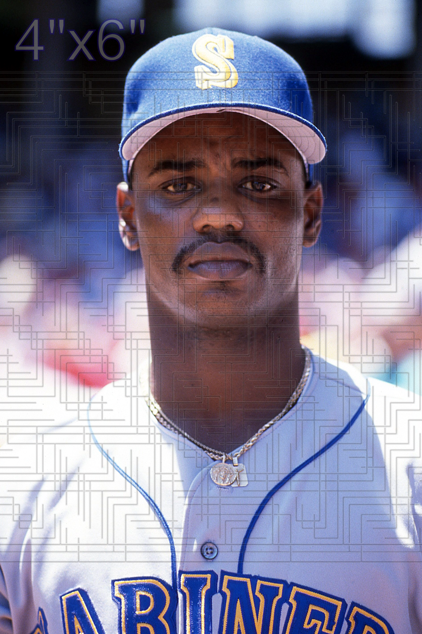 Gene Harris - 1990 Seattle Mariners - choose a size & style