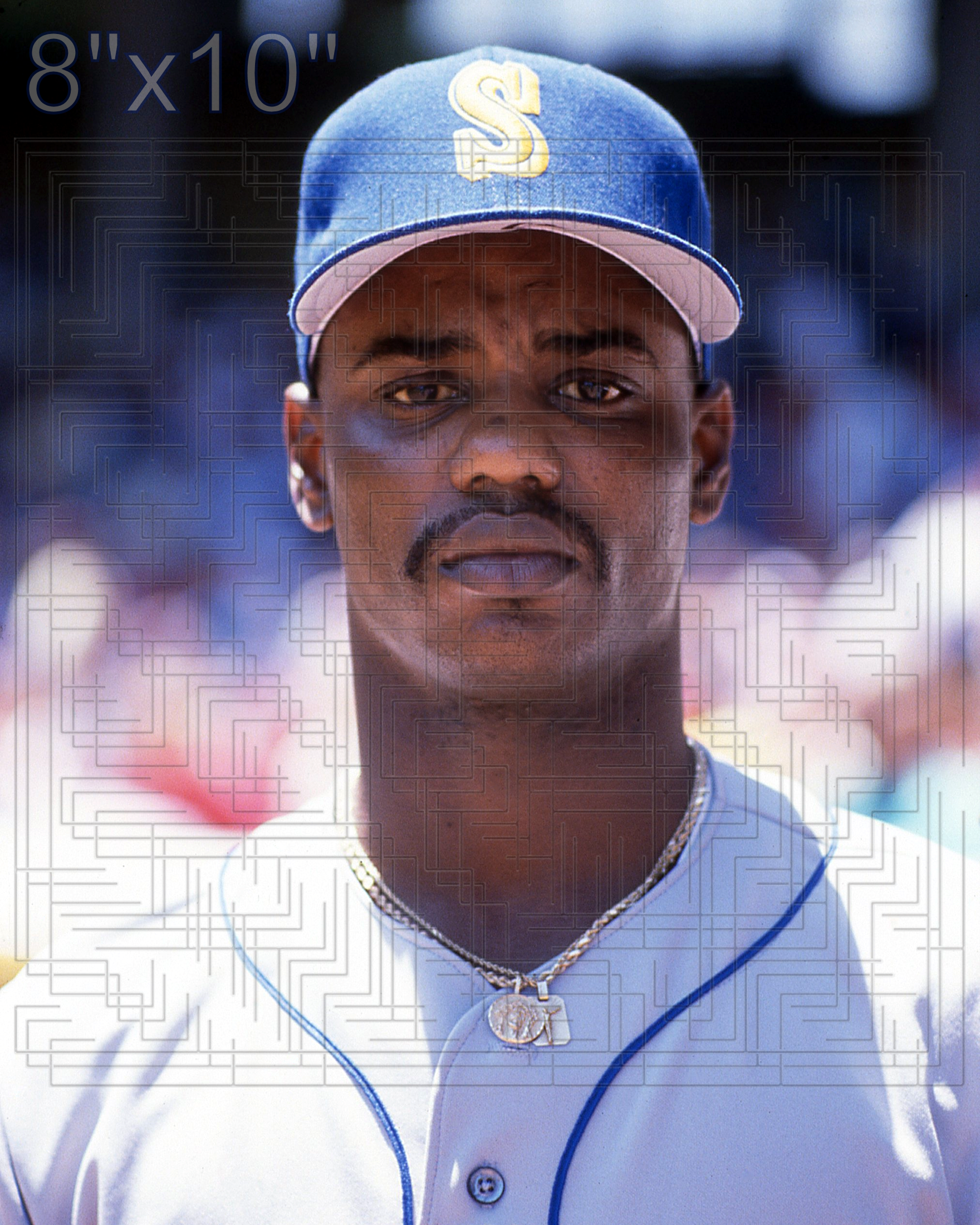 Gene Harris - 1990 Seattle Mariners - choose a size & style