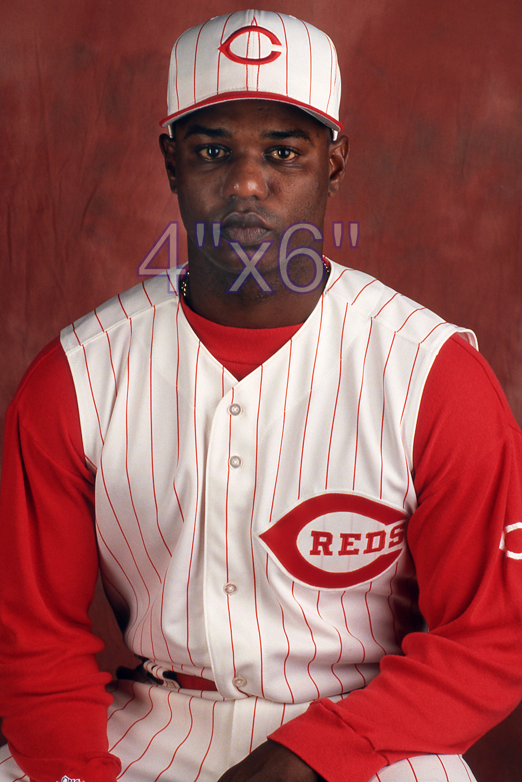 Gene Harris - 1996 Cincinnati Reds - choose a size & style