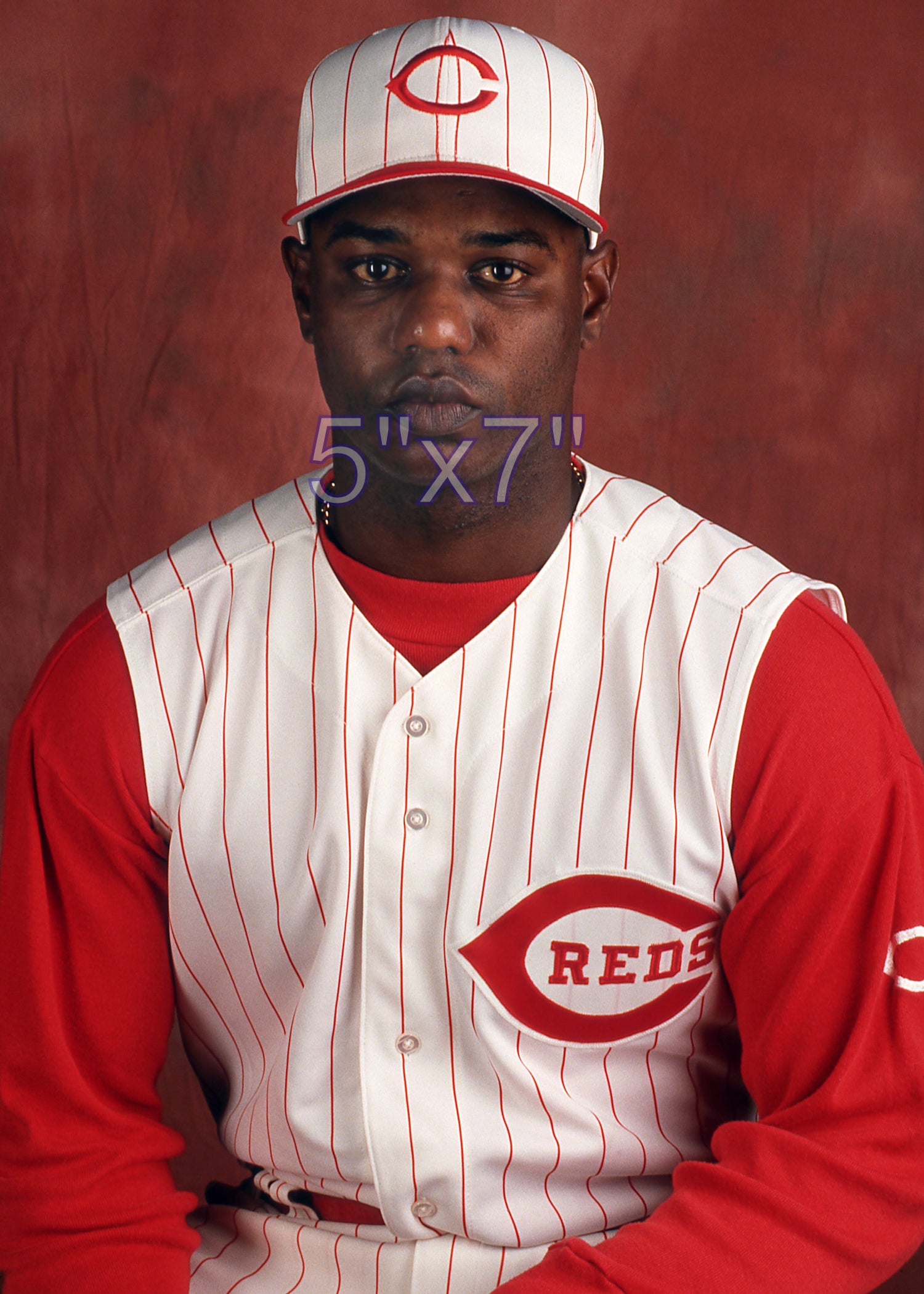 Gene Harris - 1996 Cincinnati Reds - choose a size & style