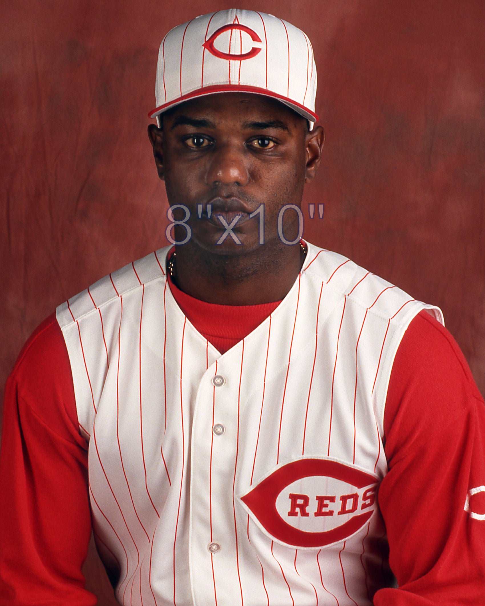 Gene Harris - 1996 Cincinnati Reds - choose a size & style