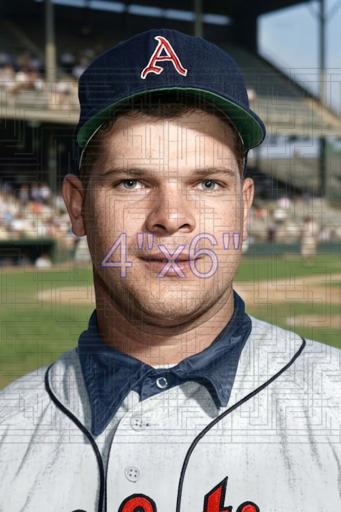 Gene Host - 1957 Kansas City Athletics - choose a size & style