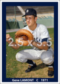 Gene Lamont - 1971 Detroit Tigers - choose a size & style
