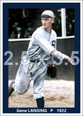 Gene Lansing - 1922 Boston Braves - choose a size & style
