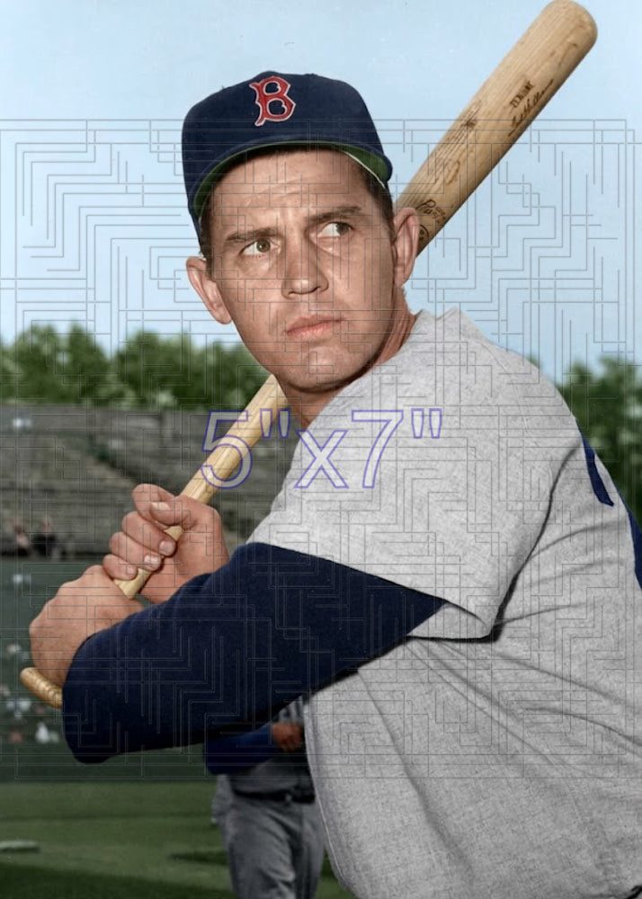 Gene Mauch - 1956 Boston Red Sox - choose a size & style