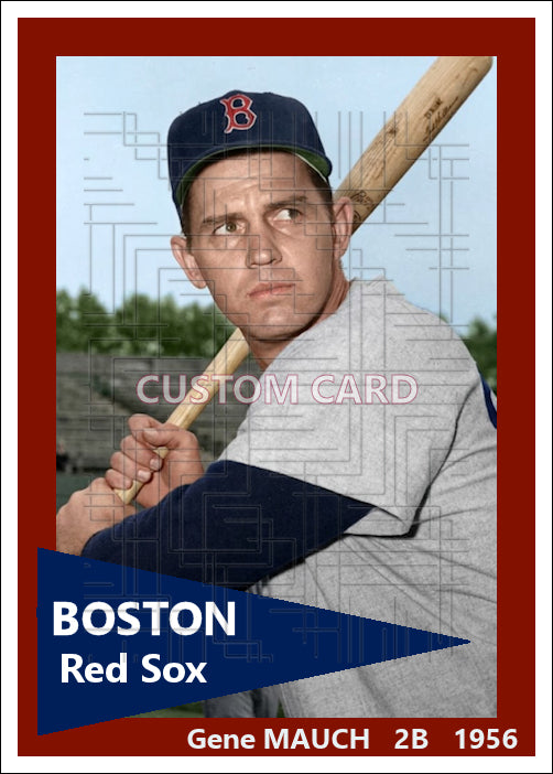 Gene Mauch - 1956 Boston Red Sox - choose a size & style