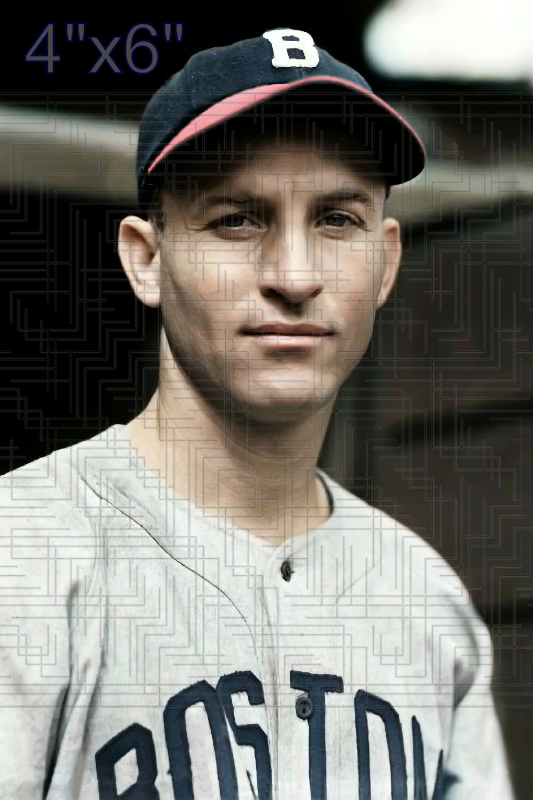 Gene Moore - 1940 Boston Bees - choose a size & style