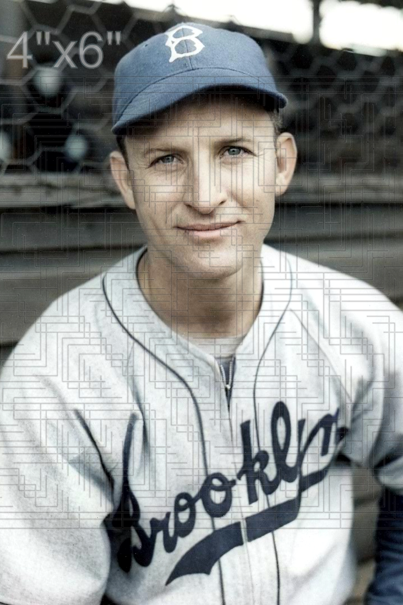 Gene Moore - 1940 Brooklyn Dodgers - choose a size & style