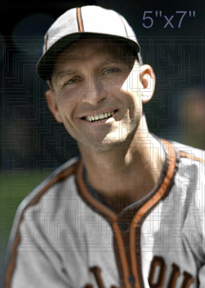 Gene Moore - 1945 St. Louis Browns - choose a size & style