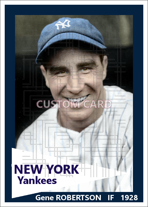 Gene Robertson - 1928 New York Yankees - choose a size & style