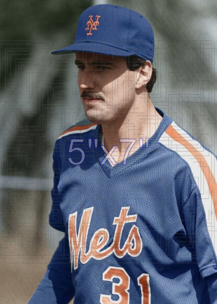Gene Walter - 1987 New York Mets - choose a size & style