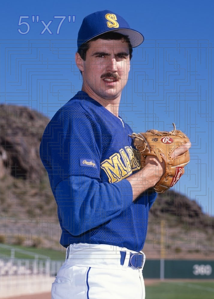 Gene Walter - 1988 Seattle Mariners - choose a size & style
