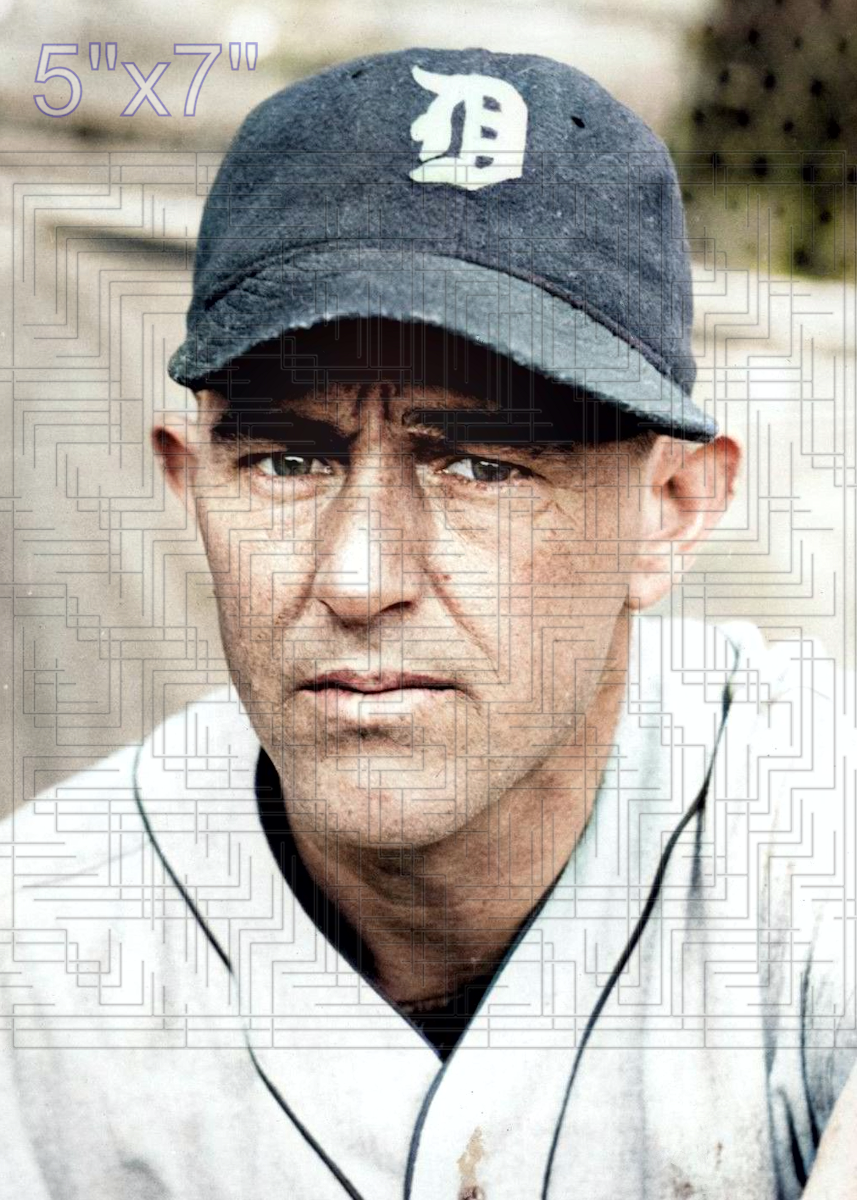 Alvin Crowder - 1935 Detroit Tigers - choose a size & style