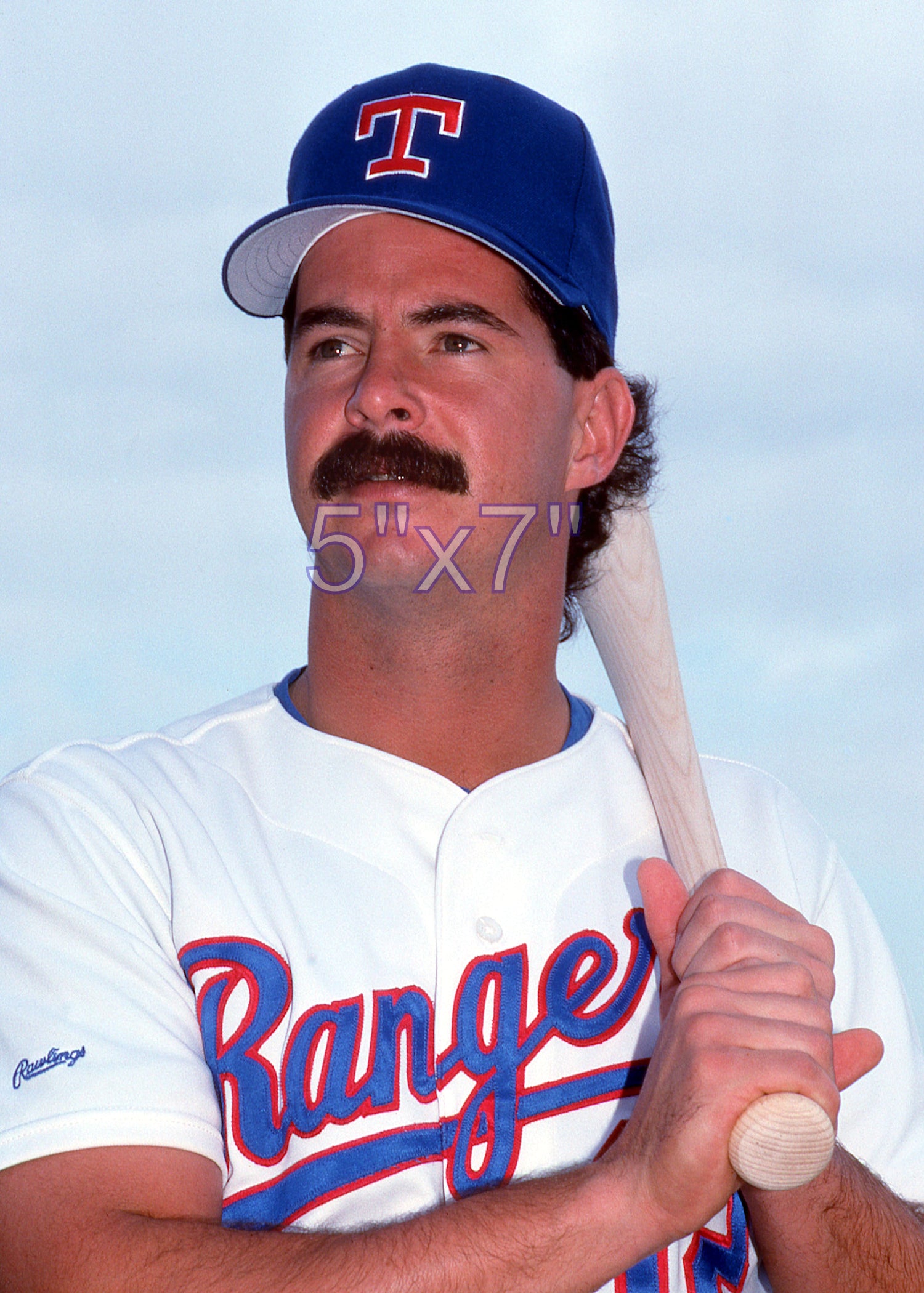 Geno Petralli - 1989 Texas Rangers - choose a size & style