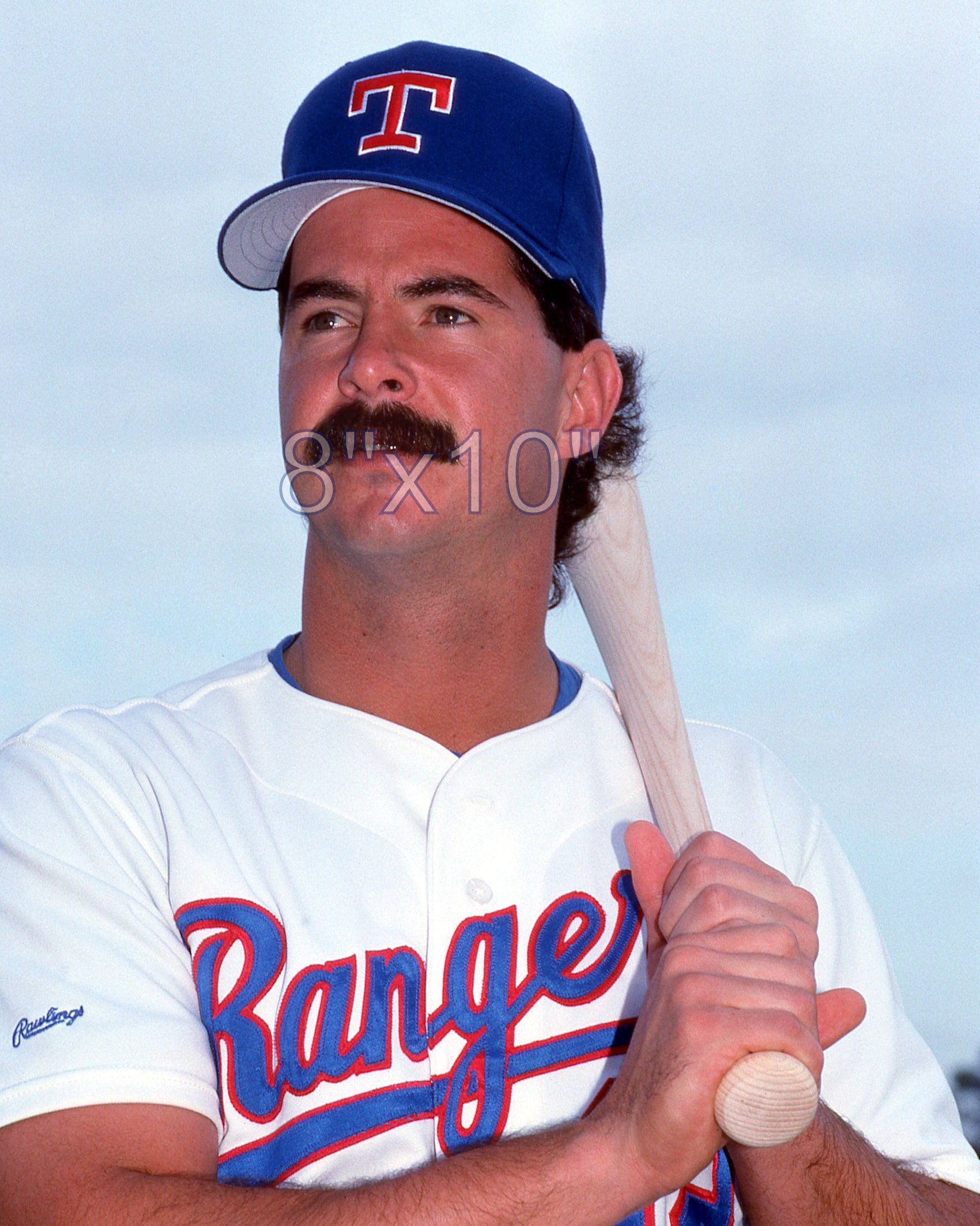 Geno Petralli - 1989 Texas Rangers - choose a size & style