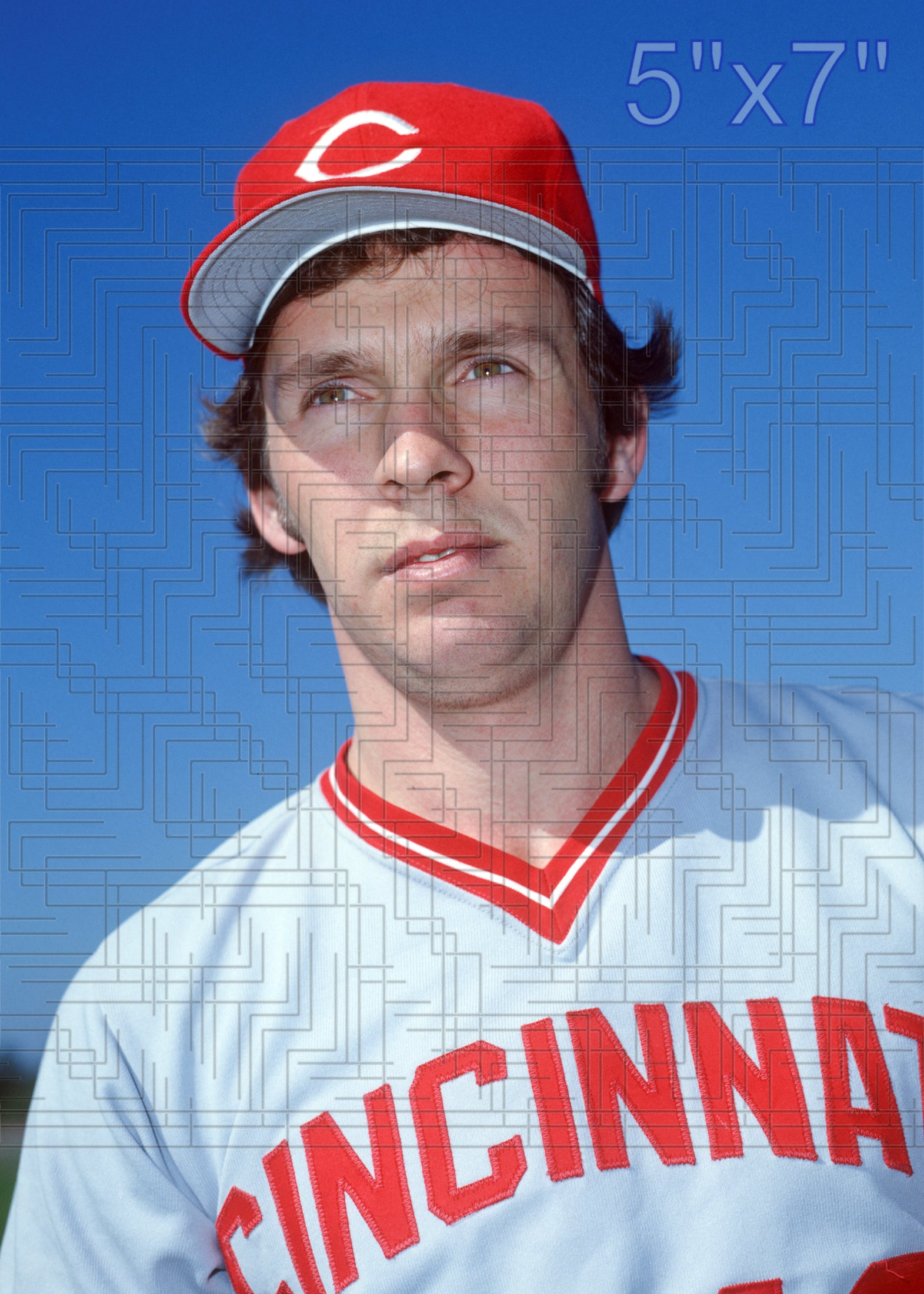 Geoff Combe - 1980 Cincinnati Reds - choose a size & style