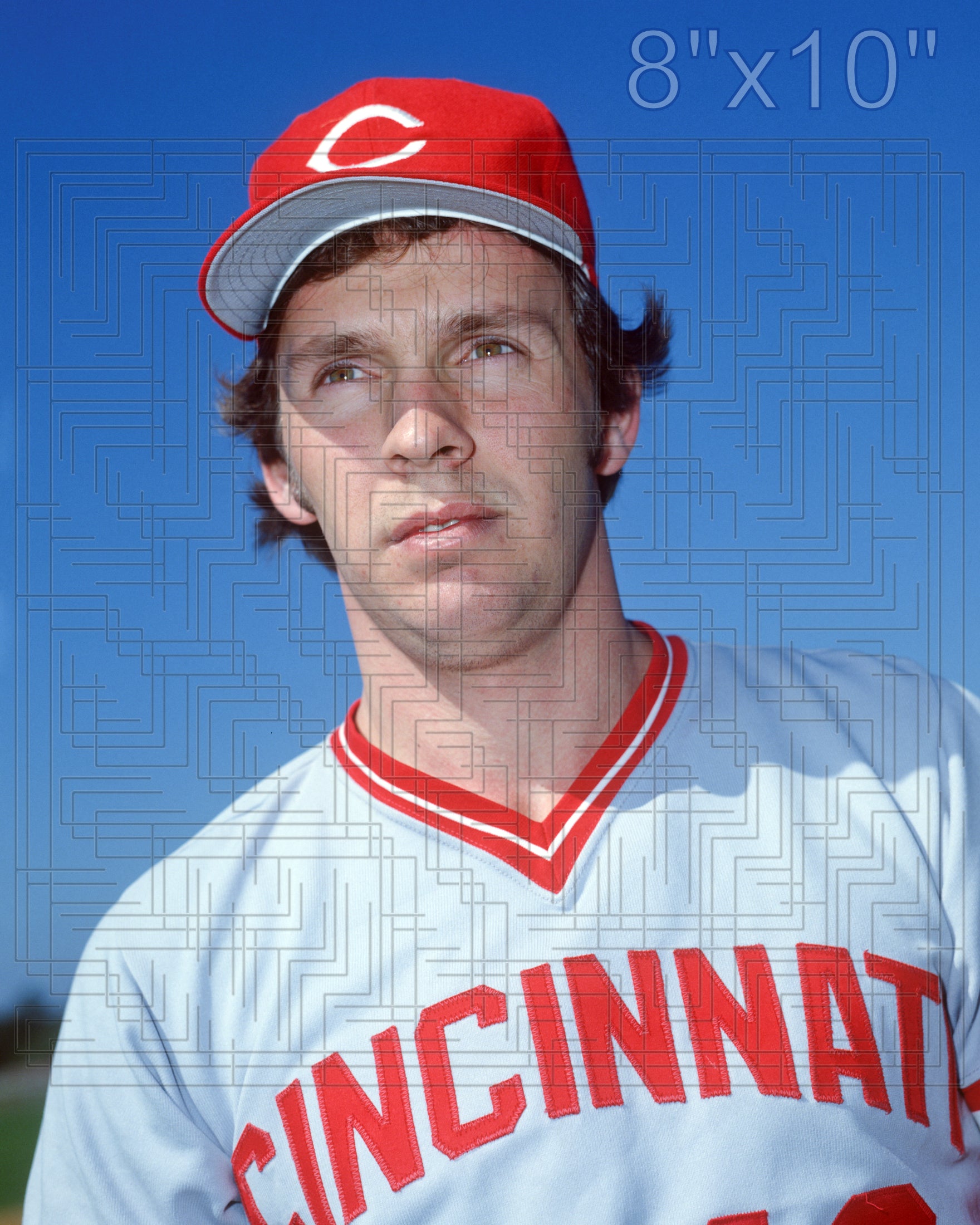 Geoff Combe - 1980 Cincinnati Reds - choose a size & style