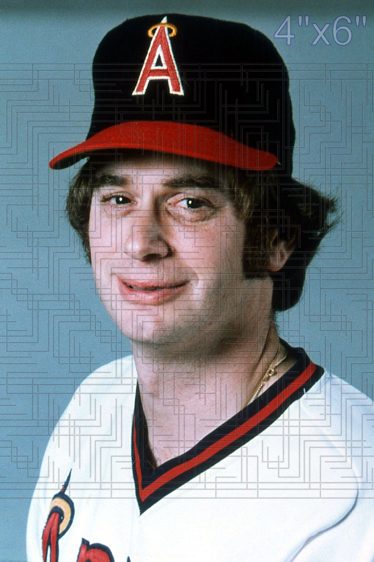 Geoff Zahn - 1981-85 California Angels - choose a size & style
