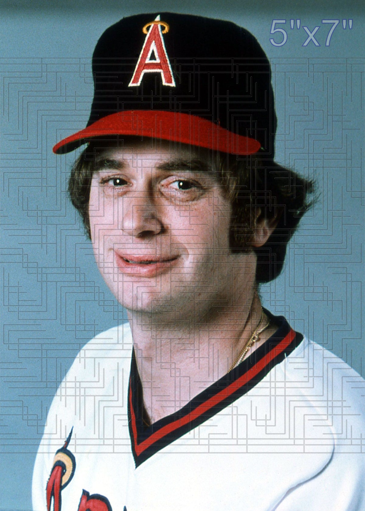 Geoff Zahn - 1981-85 California Angels - choose a size & style