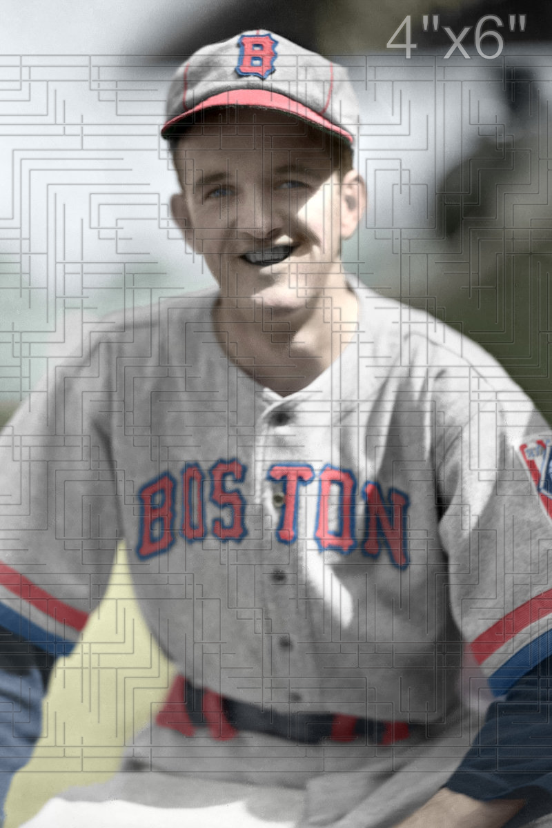 George Barnicle - 1939 Boston Bees - choose a size & style