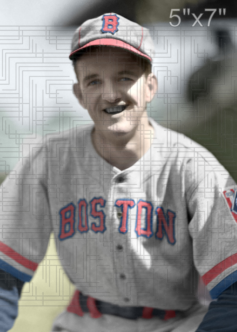 George Barnicle - 1939 Boston Bees - choose a size & style