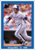 George Bell - 1989 Toronto Blue Jays - choose a size & style