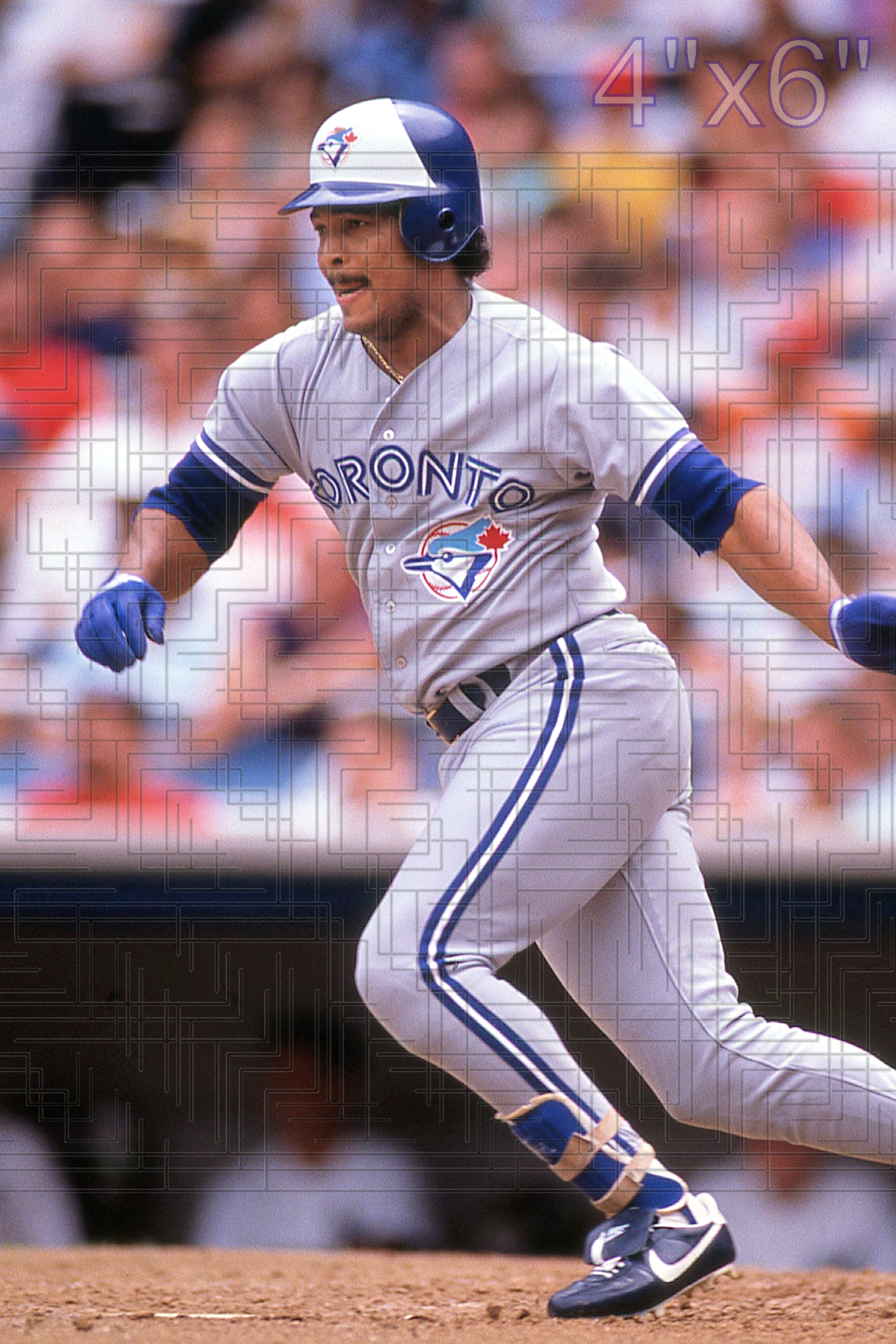 George Bell - 1989 Toronto Blue Jays - choose a size & style