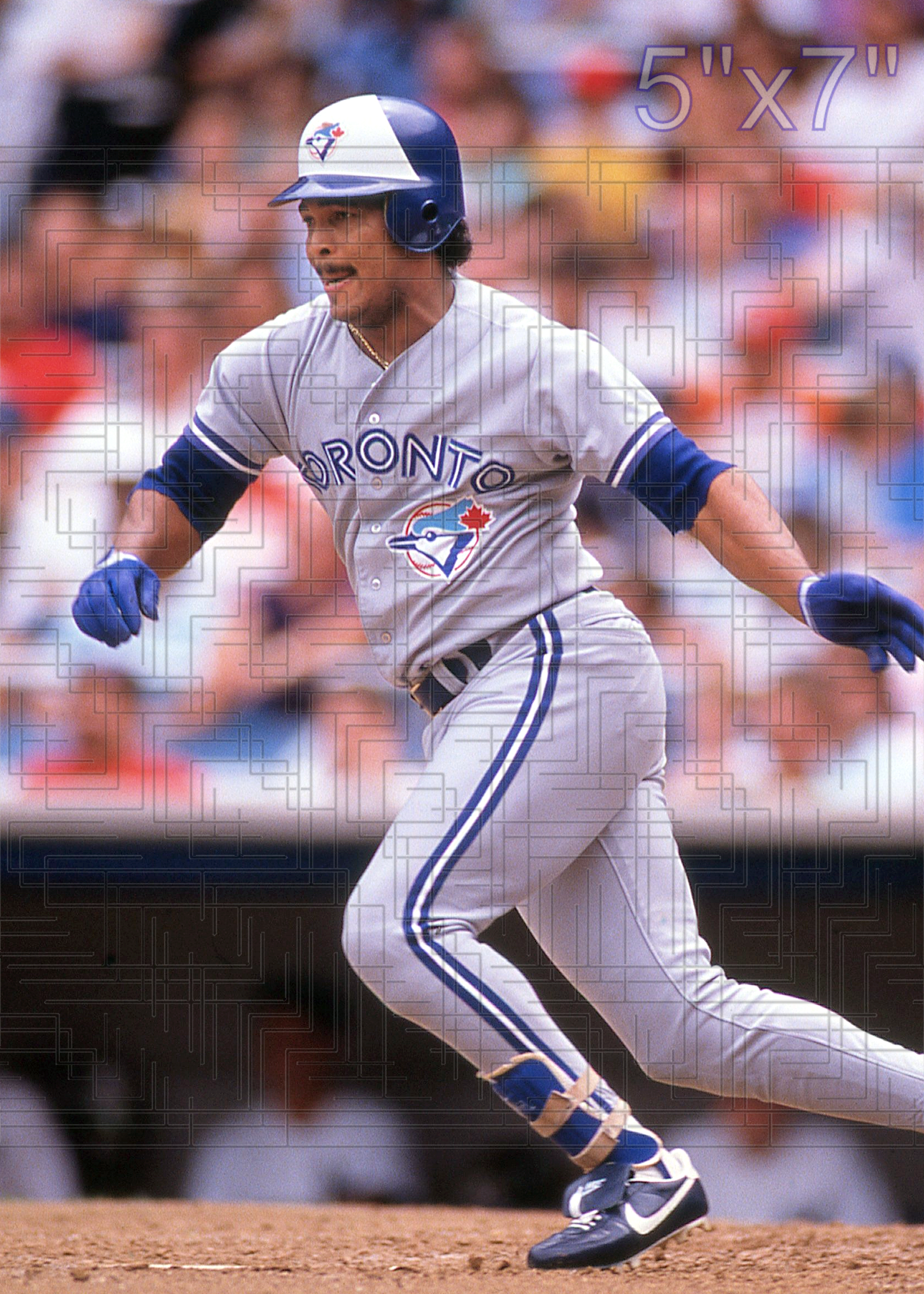 George Bell - 1989 Toronto Blue Jays - choose a size & style