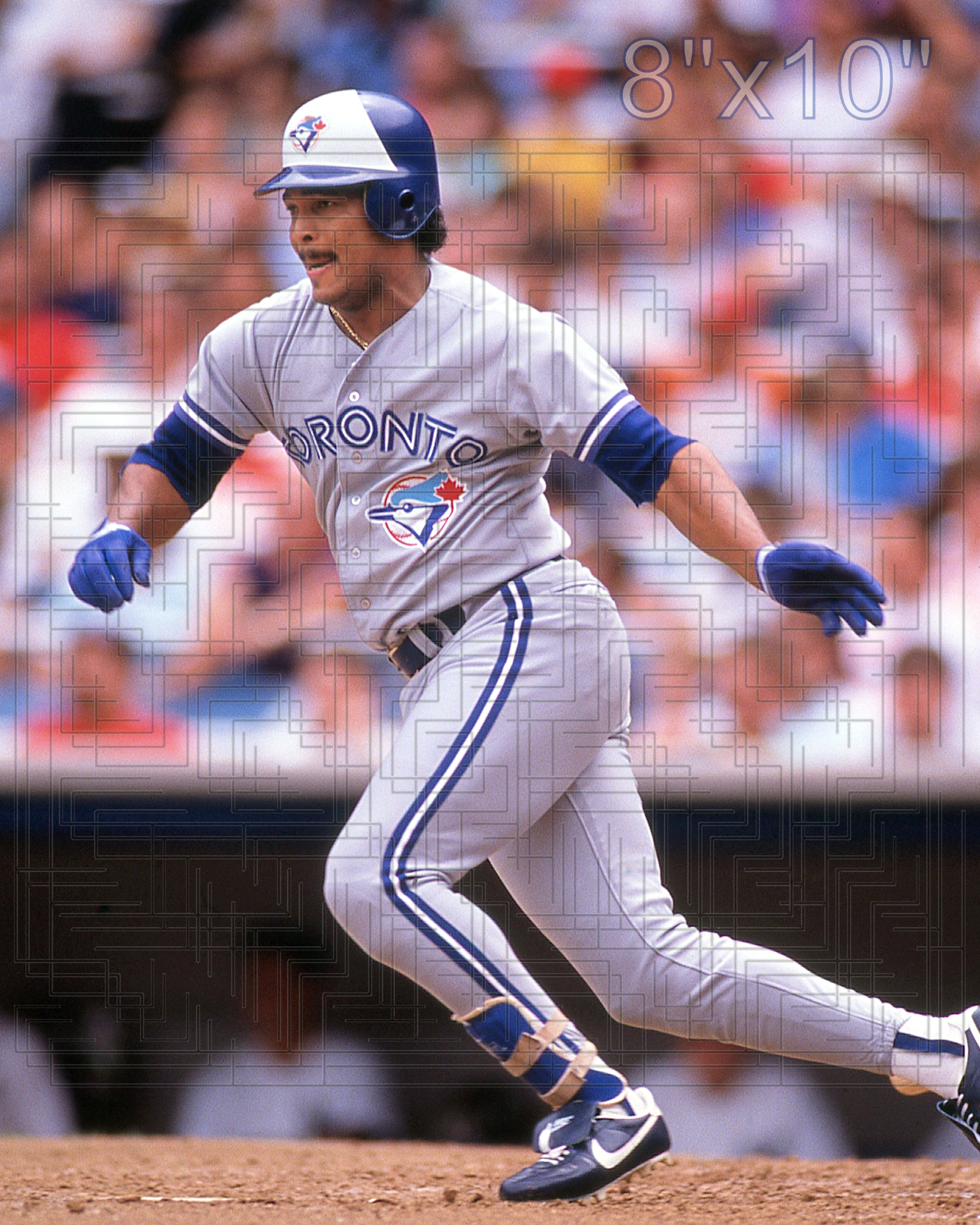 George Bell - 1989 Toronto Blue Jays - choose a size & style