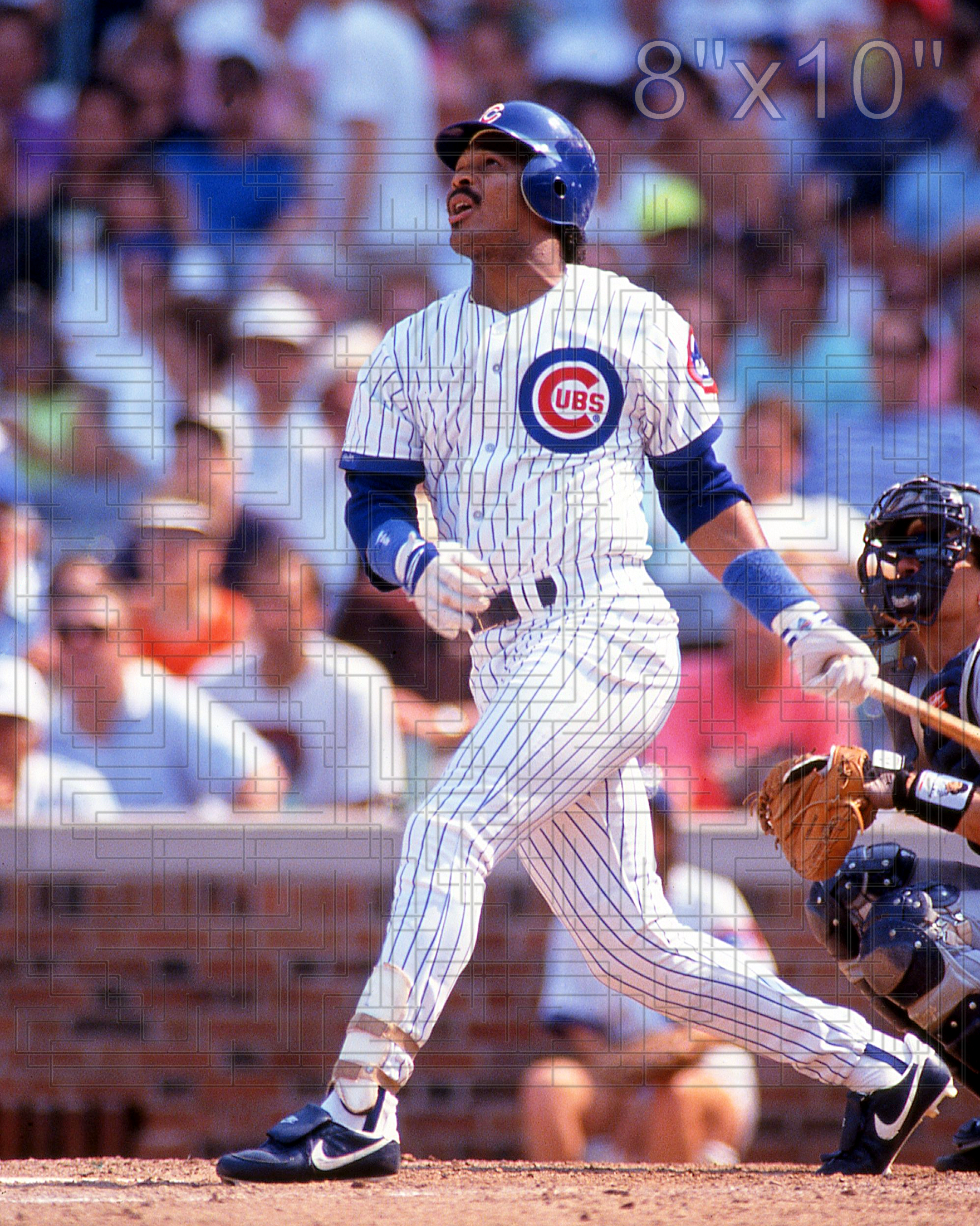 George Bell - 1991 Chicago Cubs - pose B - choose a size & style