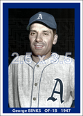 George Binks - 1947 Philadelphia Athletics - choose a size & style