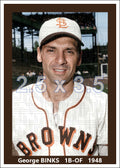 George Binks - 1948 St. Louis Browns - choose a size & style