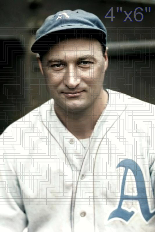 George Blaeholder - 1935 Philadelphia Athletics - choose a size & style