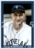 George Blaeholder - 1936 Cleveland Indians - choose a size & style