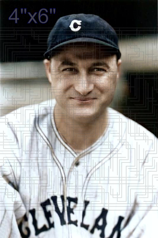 George Blaeholder - 1936 Cleveland Indians - choose a size & style