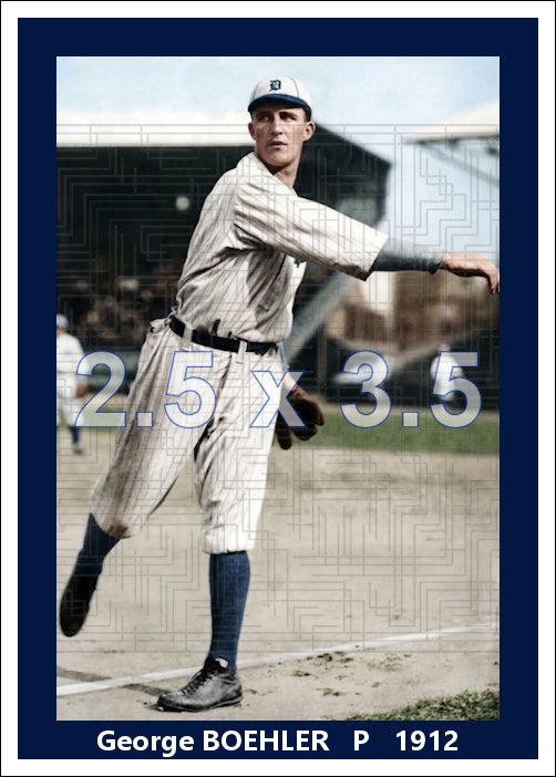 George Boehler - 1912 Detroit Tigers - choose a size & style