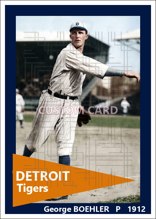 George Boehler - 1912 Detroit Tigers - choose a size & style