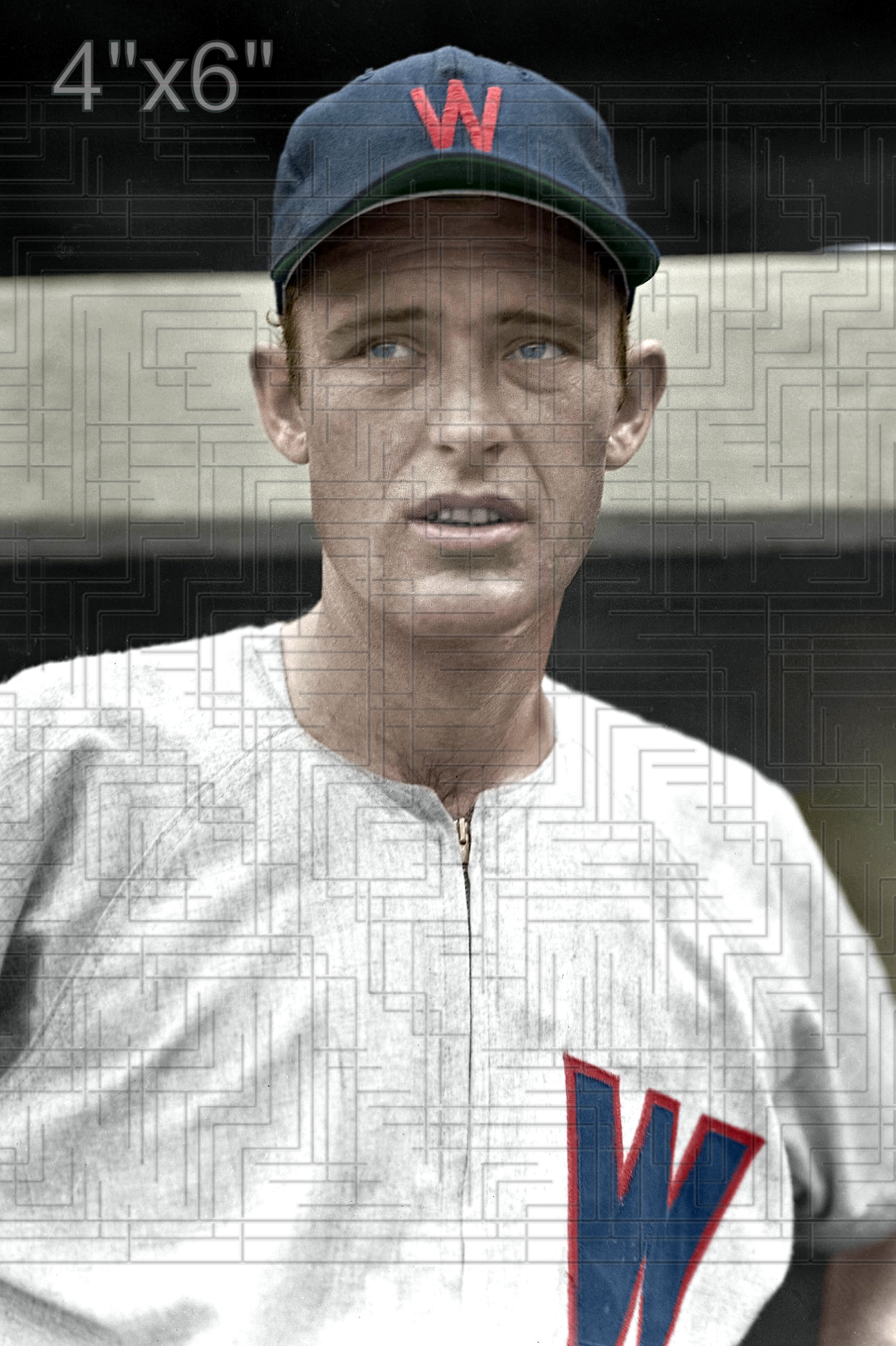 George Bradshaw - 1952 Washington Senators - choose a size & style