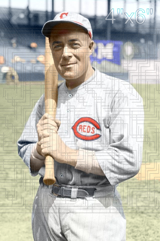 George Burns - 1923 Cincinnati Reds - choose a size & style