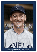 George Burns - 1926 Cleveland Indians - choose a size & style