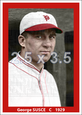George Susce - 1929 Philadelphia Phillies - choose a size & style