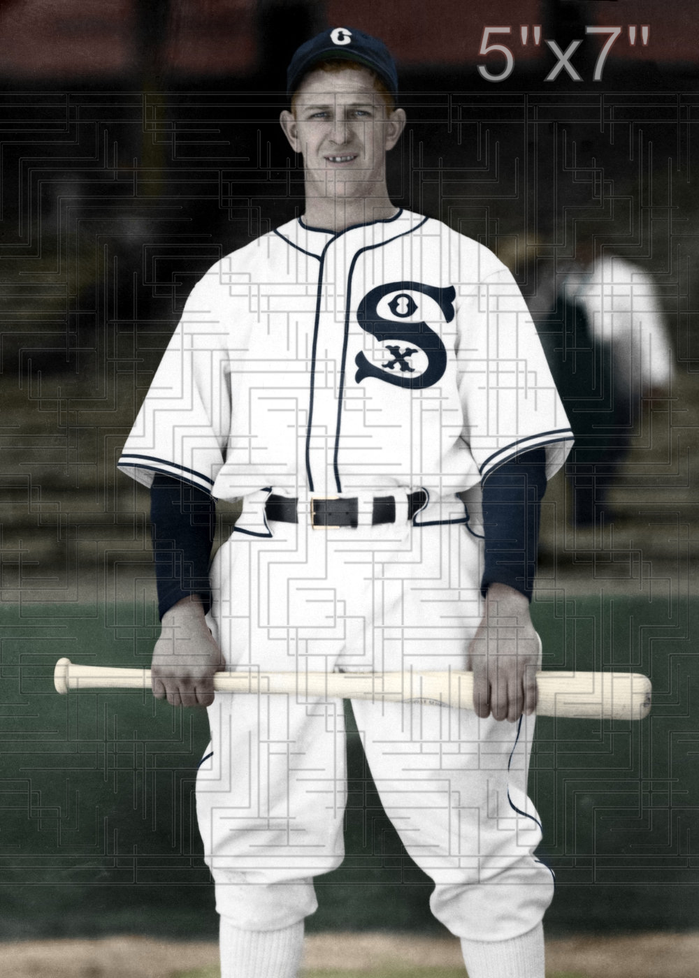 George Caithamer - 1934 Chicago White Sox - choose a size & style
