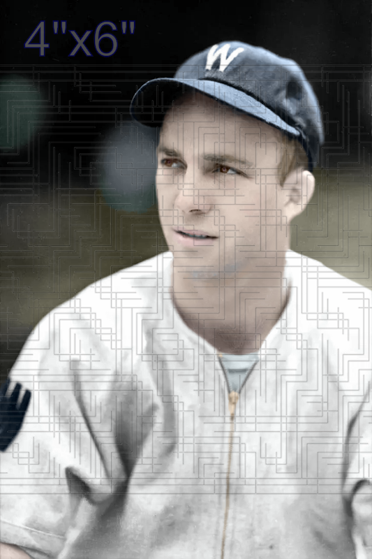 George Case - 1940 Washington Senators - choose a size & style