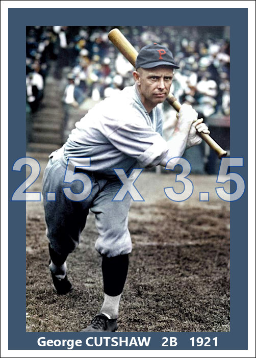 George Cutshaw - 1921 Pittsburgh Pirates - choose a size & style